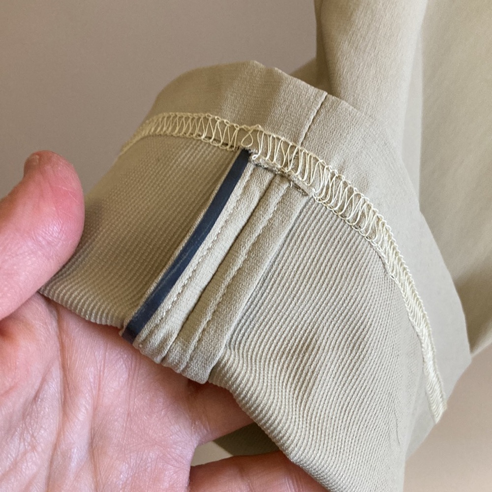 Lululemon Commission Golf Pants Mens 38 x 28 Beige Stretch Water Resistant Chino - Picture 12 of 16